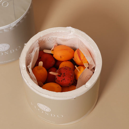 Mix fruit ice cream